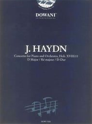 Piano Concerto in D Major, Hob XVIII:11 piano sheet music cover Thumbnail